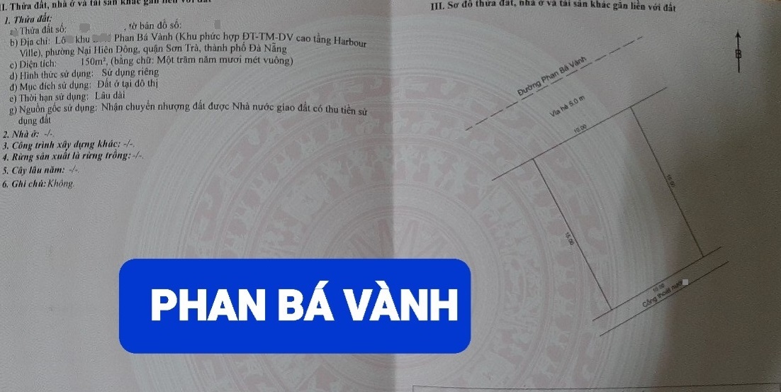 🔴💥Bán đất đường Phan Bá Vành, Sơn Trà, Đà Nẵng - Ảnh 2